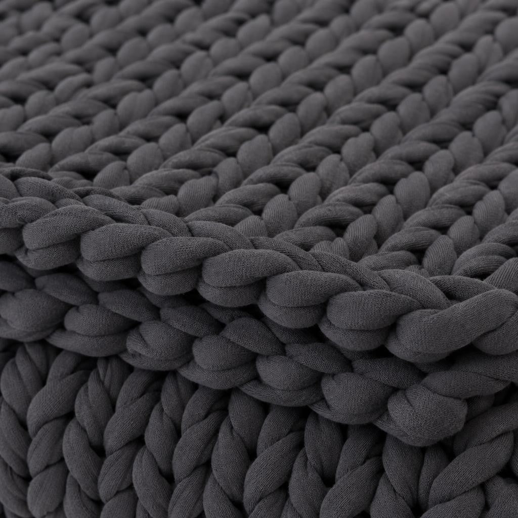 Couverture lestée en coton