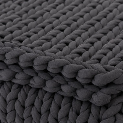 Couverture lestée en coton