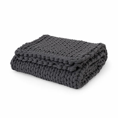 Couverture lestée en coton